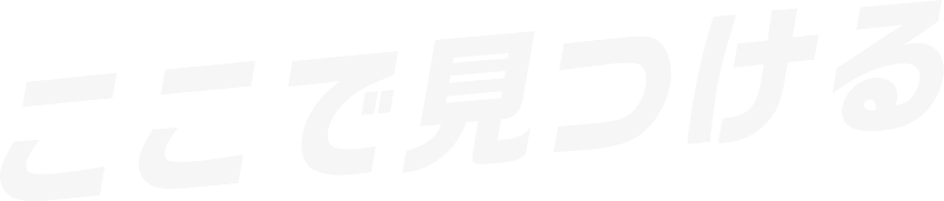 ここで見つける